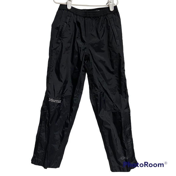 Marmot Other - Marmot rain pants boys girls S kids black Lightweight Weather Tech Hike Camp